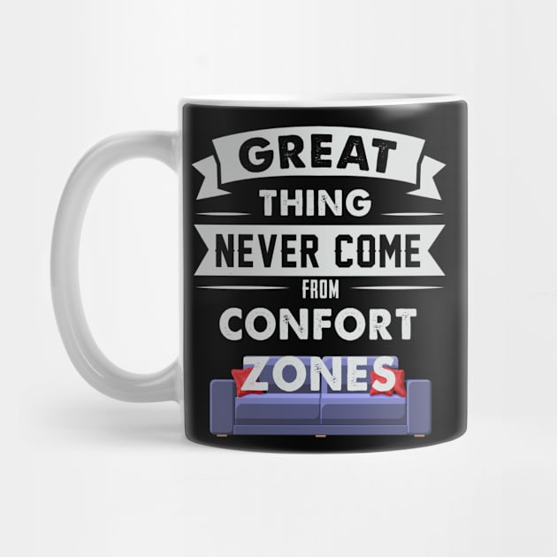 Great Things Never Come From Comfort Zones by BambooBox